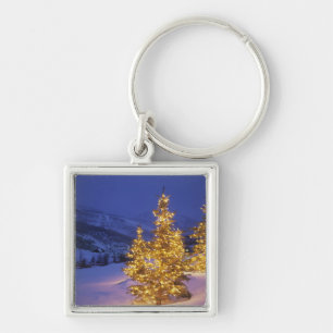 Llavero Árboles de navidad, Park City, montañas de Wastc