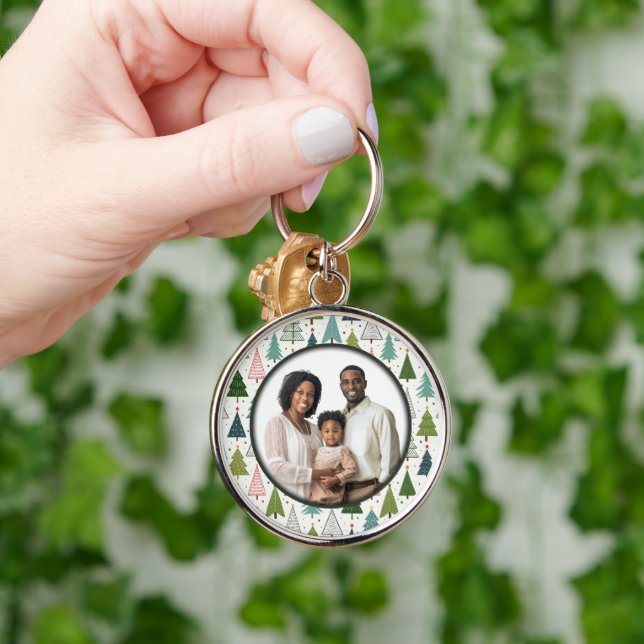 Llavero Árboles retro (Mano)