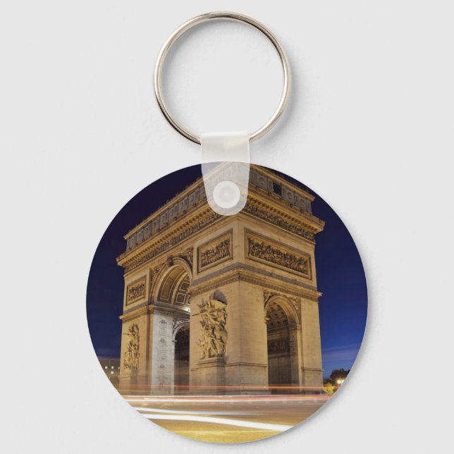 Llavero Arc De Triomphe de noche (Anverso)