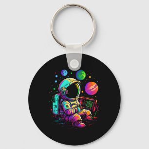 Llavero Arcade Planets Universe Gaming Astronauta