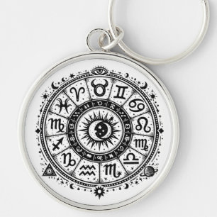 Llavero Arcanos del Zodiaco — Los Doce Signos por BurnsInH