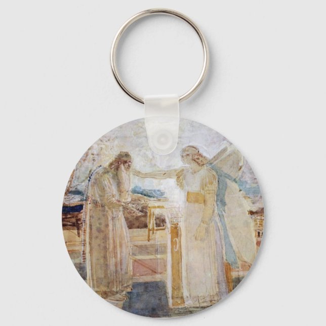 Llavero Archangel Gabriel, Keychain (Anverso)