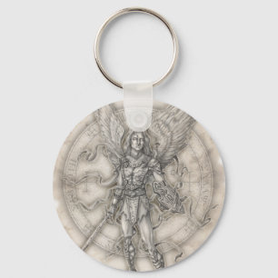 Llavero Archangel Michael Keychain
