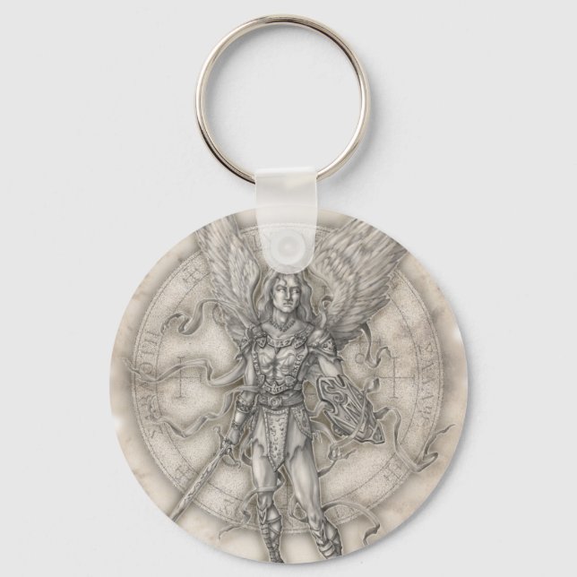 Llavero Archangel Michael Keychain (Anverso)