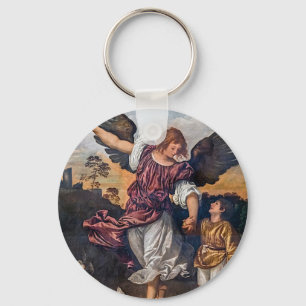 Llavero Archangel Raphael Drawing - St Raphael