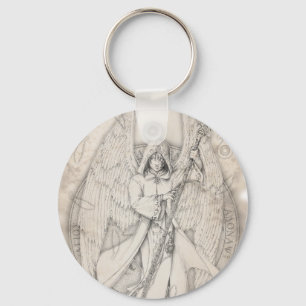Llavero Archangel Raphael Keychain