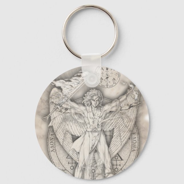 Llavero Archangel Uriel Keychain (Anverso)
