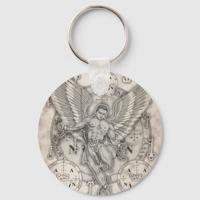 Llavero Archangel Zadkiel Keychain (Anverso)