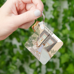 Llavero Architecture lover, Star House de Xavier Salas