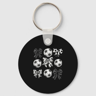 Llavero Arco de fútbol retro, día de partido, mamá futbole