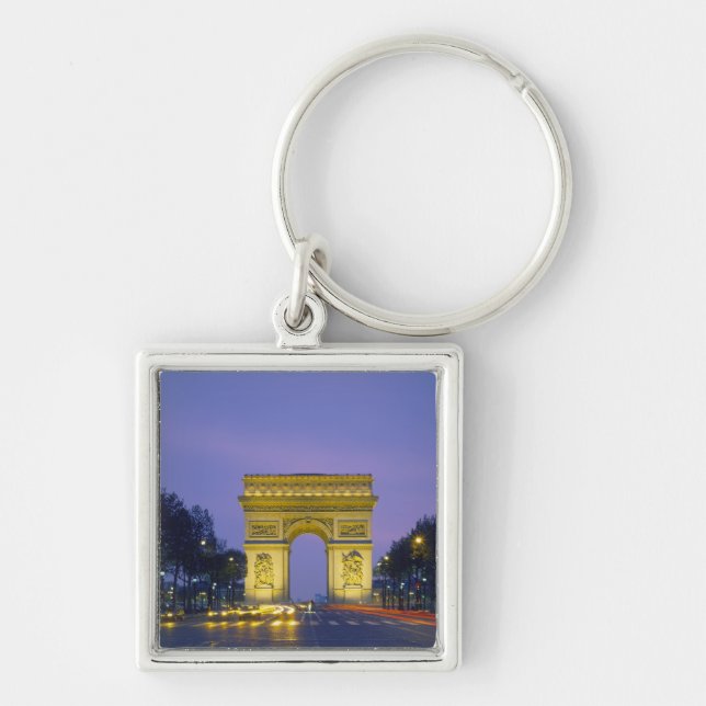Llavero Arco de Triunfo, París, Francia, (Frente)