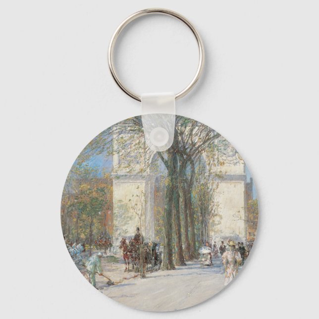 Llavero Arco de Washington, primavera por Frederick Childe