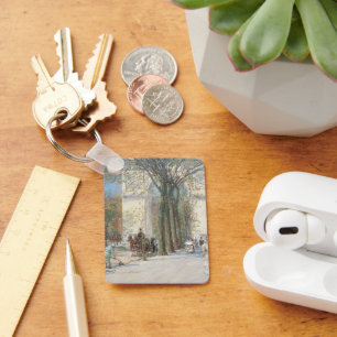 Llavero Arco de Washington, primavera por Frederick Childe