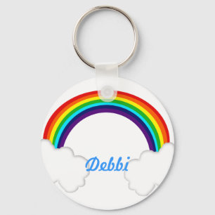 Llavero arco iris