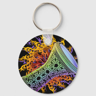 Llavero Arco iris Doumbek tribal