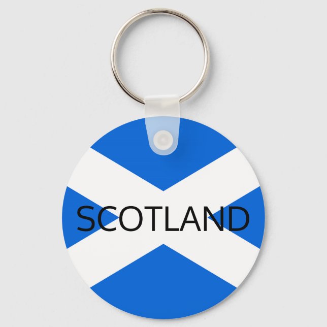 Llavero Arco Keychain de Escocia de bandera escocesa1 (Anverso)