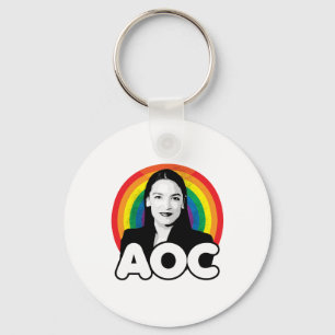 Llavero Arcoíris AOC