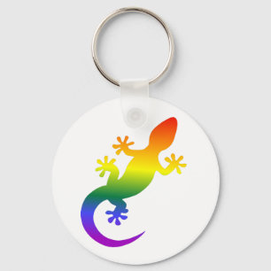 Llavero Arcoiris de Porte-clés Gecko