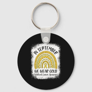 Llavero Arcoiris En Septiembre Usamos Cáncer De Niños De O