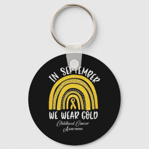 Llavero Arcoiris En Septiembre Usamos Cáncer De Niños De O