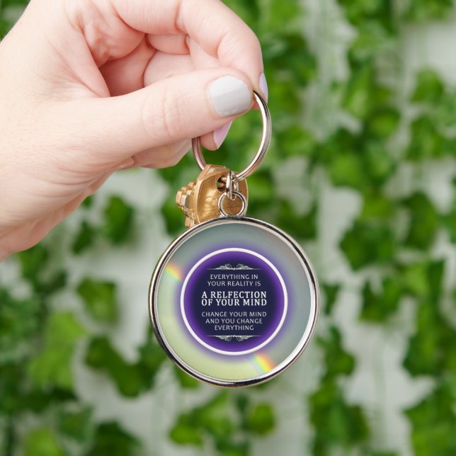 Llavero Arcoiris inspirador (Mano)