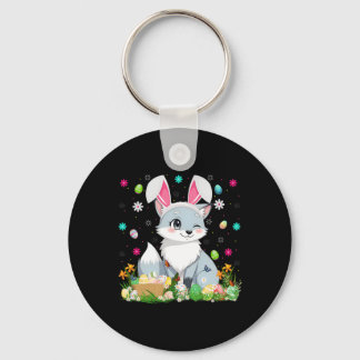 Llavero Arctic Fox Easter Egg Hunt Bunny Ear Arctic Fox Ha