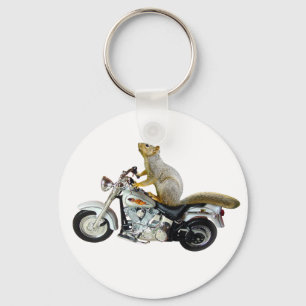 Llavero Ardilla en motocicleta