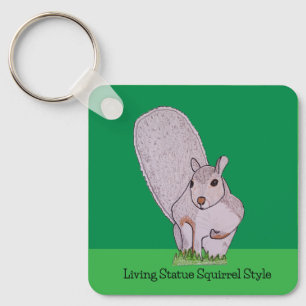 Llavero Ardilla gris