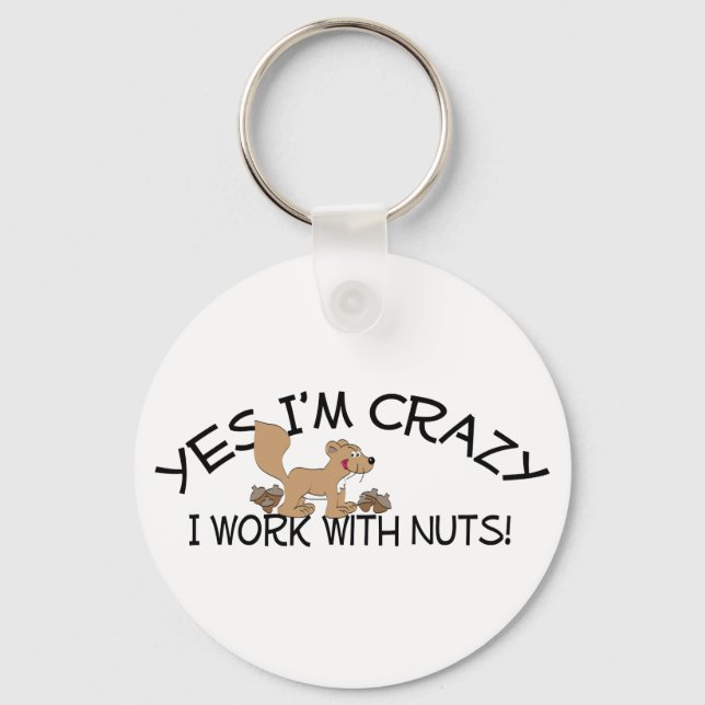 Llavero Ardilla loca (Anverso)