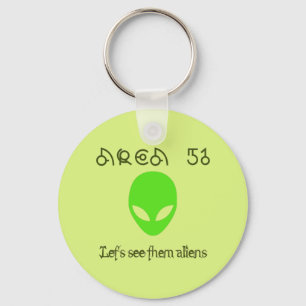 Llavero Área 51 Veamos a los alienígenas