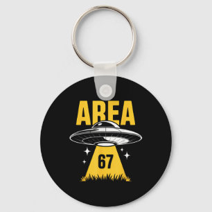 Llavero Área 67 Luz de Haz de Ovni Platos Voladores 