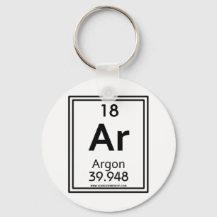 Llavero Argón 18