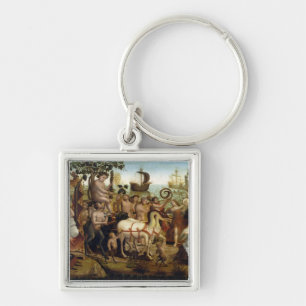 Llavero Ariadne en Naxos, de la historia de Theseus