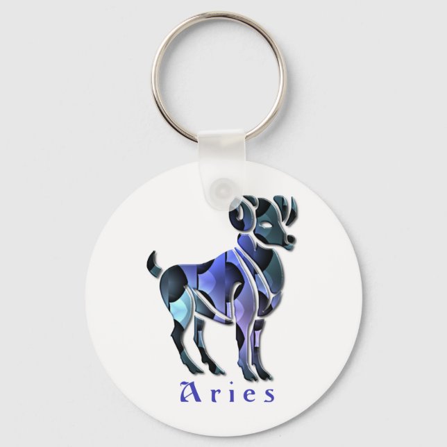 Llavero Aries Ram Keychain (Anverso)