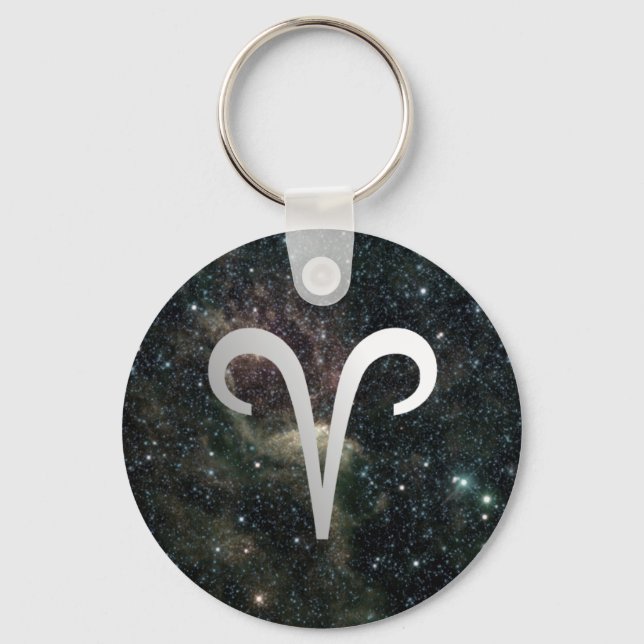 Llavero Aries Zodiac Star Sign Universe Keyring (Anverso)