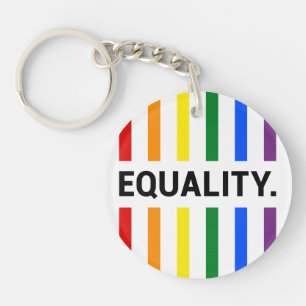 Llavero Aritmos arcoiris del orgullo de la igualdad