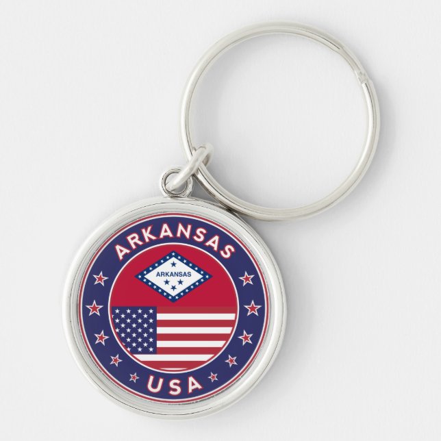 Llavero Arkansas, Estados Unidos (Frente)