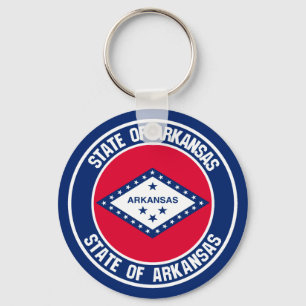 Llavero Arkansas Round Emblem