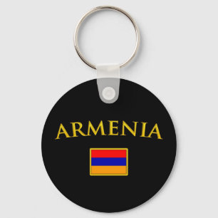 Llavero Armenia de oro