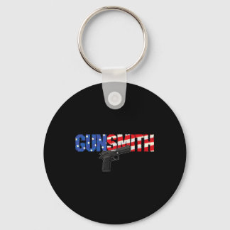 Llavero Armero Americano Patriota Bandera Usa Estilo Retro