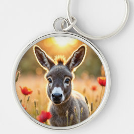 Llavero Armonía de verano de Donkey paisaje rural