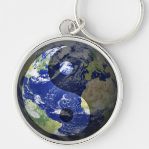 Llavero Armonía Yin-Yang en Nuestro Planeta
