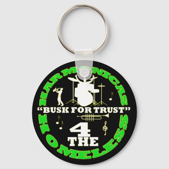 Llavero Armonicas para personas sin hogar (Anverso)