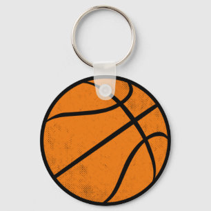 Llavero Aro clásico de baloncesto universitario estilo día