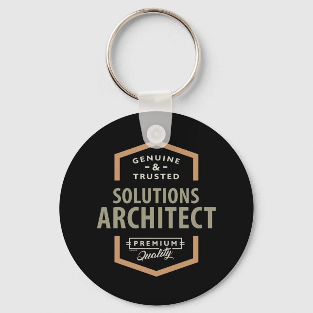 Llavero Arquitecto de soluciones (Anverso)