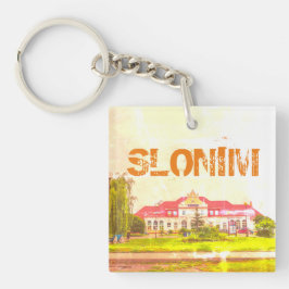 Llavero Arquitectura de la estación de tren de Slonim en B