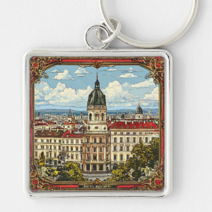 Llavero Arquitectura Europea Ornamentada
