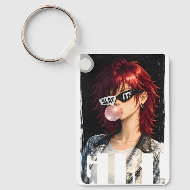 Llavero ¡ARRÁSATLO! – Colección Rebelde de Chicle (Anverso)