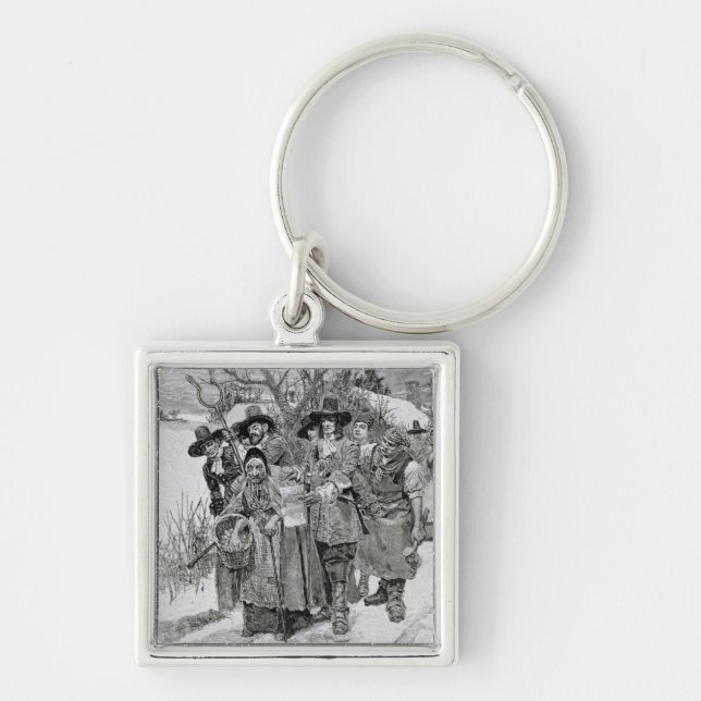 Llavero Arresto de una bruja (Frente)