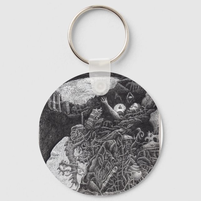 Llavero Arriba y abajo de Brian Benson (Anverso)